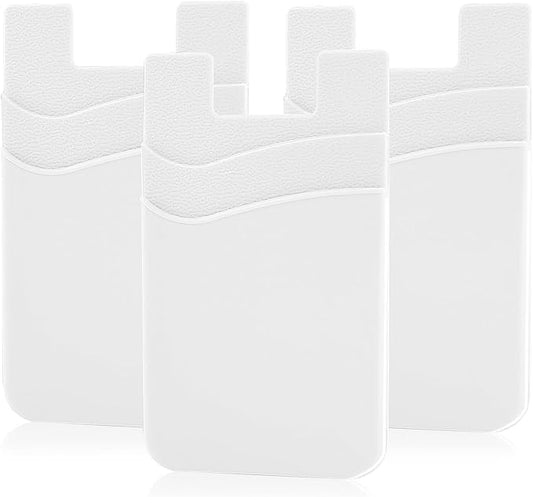 SS Phone Wallet, Card Holder for Phone Case Stick on Silicone Double Phone by SS