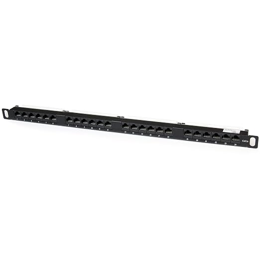 StarTech.com 24 Port 0.5U Cat5e Patch Panel by StarTech