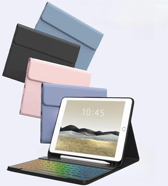 Keyboard Case for Galaxy Tab A8 10.5 Inch 2022, Slim Lightweight 7 Color - Image 7