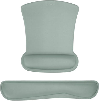 MOSISO Wrist Rest Support for Mouse Pad & Keyboard Set, Ergonomic Mousepad by MOSISO