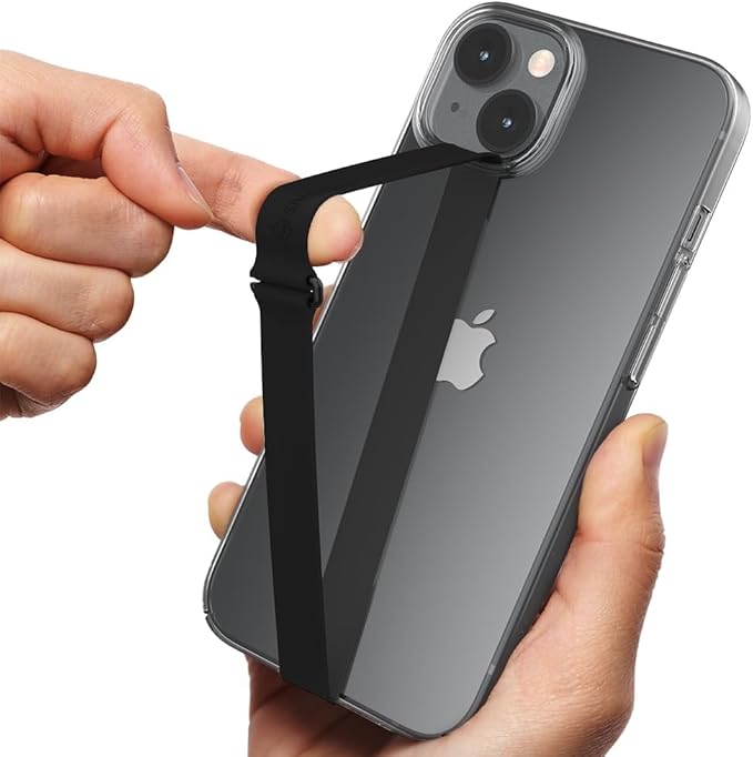 C-Shaped Clip Finger Phone Grip, Sinjimoru Silicone Cell Phone Strap by Sinjimoru