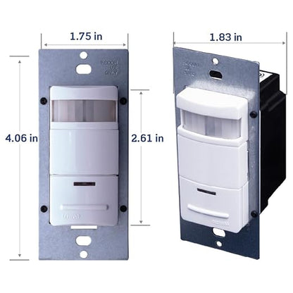 Leviton Decora 120/277-Volt Wall Switch Occupancy Sensor - Image 8