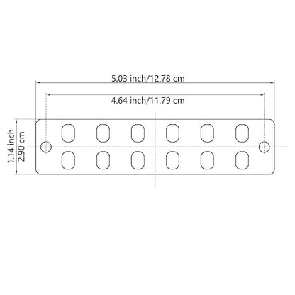 3-Pack 12 Simplex ST Fiber Patch Panel - Image 7
