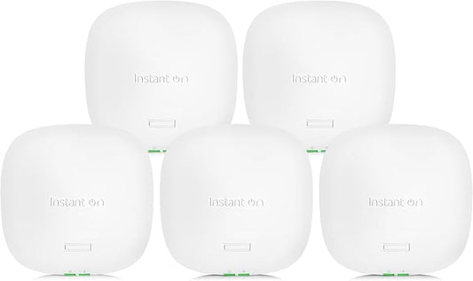 HPE Networking Instant On Access Point AP22 2x2 WiFi 6 Indoor Wireless Access by HewlettPackardEnterprise