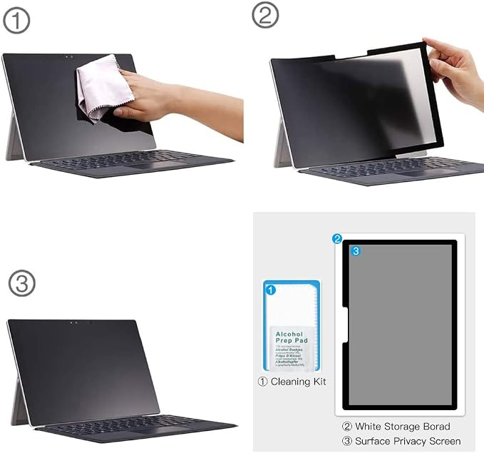 for Microsoft Surface Laptop 6/5/4/3/2/1 th Gen 15 inch Privacy Screen - Image 8
