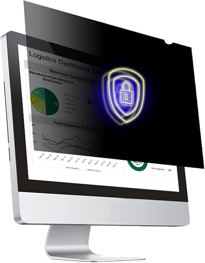27 Inch - 16:9 Aspect Ratio - Computer Privacy Screen Filter by WELINCOfficeProducts