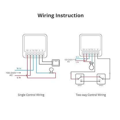 Ewelink 16A Zigbee Mini Smart Wireless Light Switch Controller Module - Image 3