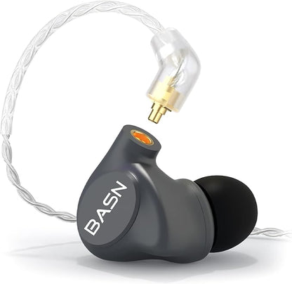BASN Metalen in-Ear Monitors Headphones, Musicians Noise Isolating 4 Drivers by BASNAudio