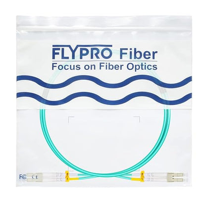 FLYPROFiber- Fiber Patch Cable 1M/3ft OM3, LC to LC Fiber Optic Cable Cord LSZH - Image 6