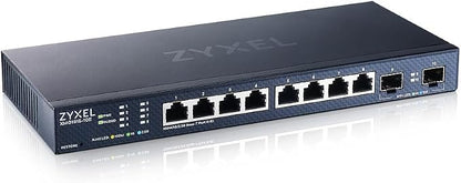 Zyxel 8 Port Ethernet Switch | Smart Managed Network Switch | 8X 2.5G RJ-45 + by ZYXELNETWORKS
