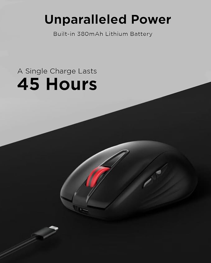 Lenovo USB-C Rechargeable Silent Mouse - Image 3