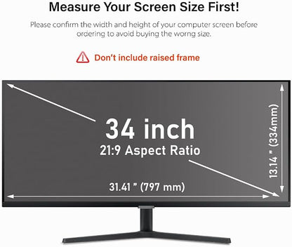 34 Inch Computer Privacy Screen Filter - Image 2