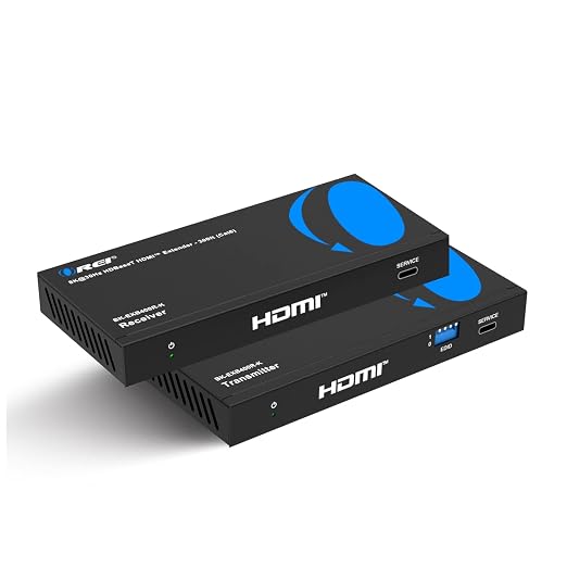 OREI 4K @ 120Hz HDMI Over Ethernet Extender Balun by OREI