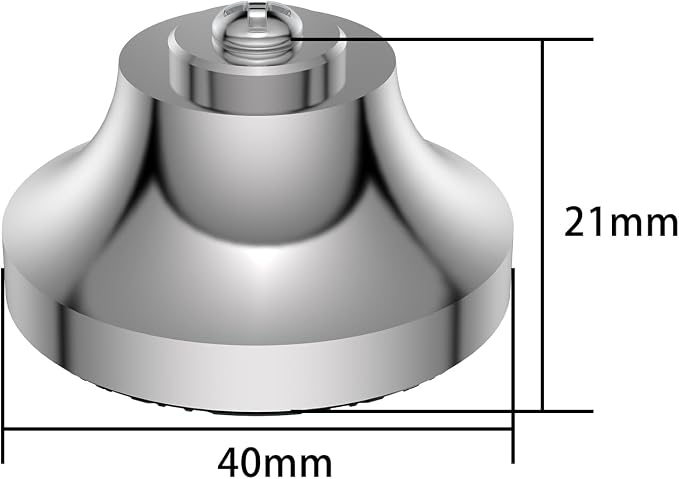 Audiocrast IF4021S HiFi Speaker Isolation Feet Pads 4PCs Stainless Steel - Image 2