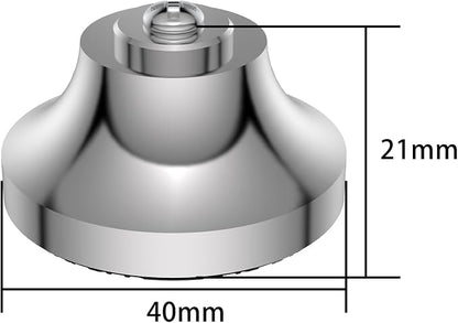 Audiocrast IF4021S HiFi Speaker Isolation Feet Pads 4PCs Stainless Steel - Image 2