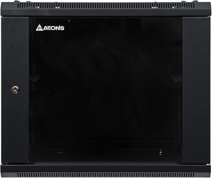 AEONS 9U Professional Wall Mount Network Server Cabinet Enclosure 19-Inch - Image 2