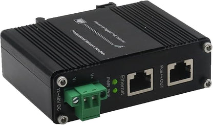 Industrial PoE++ Gigabit Injector 12-48VDC Input by Unknown