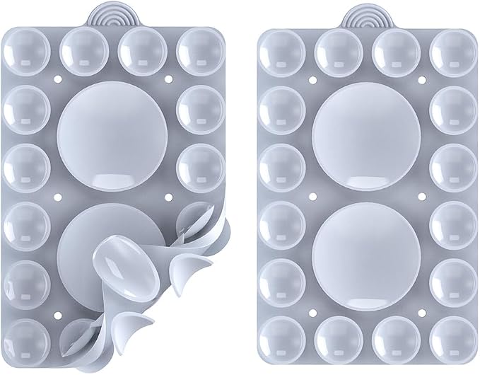 ZYCCER Double Sided Silicone Suction Phone Holder Mount, Compatible - Image 3