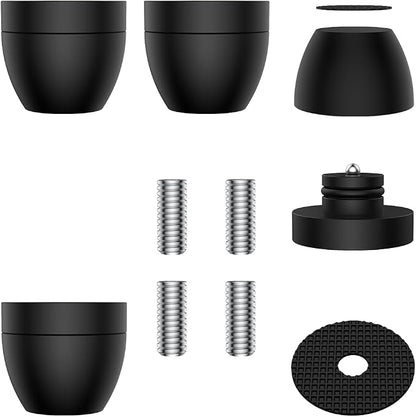 Audiocrast 4X HiFi Speaker Spikes Stand Feet Pads 30x33mm Isolation Feet by Viborg