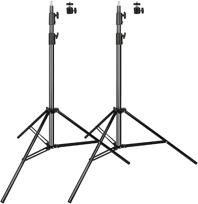 Heavy Duty Aluminum Alloy Photography Video Tripod Light Stands, Tripod Stands by ITOTIN