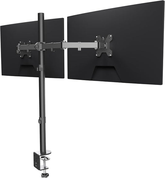 Suptek Dual Monitor Desk Mount, Adjustable Dual Monitor Arm by suptek