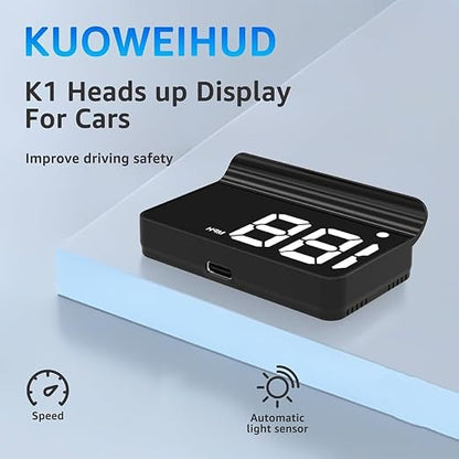 Heads up Display for Cars, Car HUD, Head up Display for Car, Digital GPS HUD - Image 9