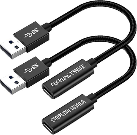 USB to USB C Adapter, Transfer up to 10Gbps, USB to Type C Charger Cable Adapter by Unknown