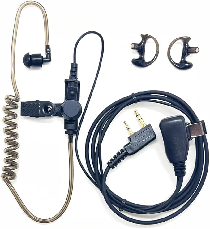 Covert Air Acoustic Tube Earpiece by Riqiki