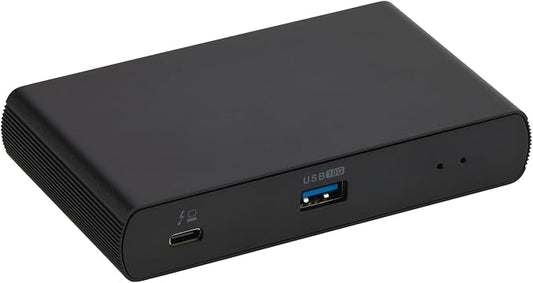 Amazon Basics Thunderbolt4/USB4 Docking Station, 3X Downstream TBT4, 1xUSB A 3.1 by AmazonBasics