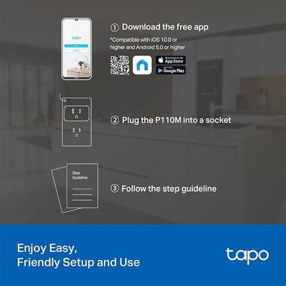 TP-Link Tapo Smart Plug Mini, Matter Compatible, Compatible - Image 11