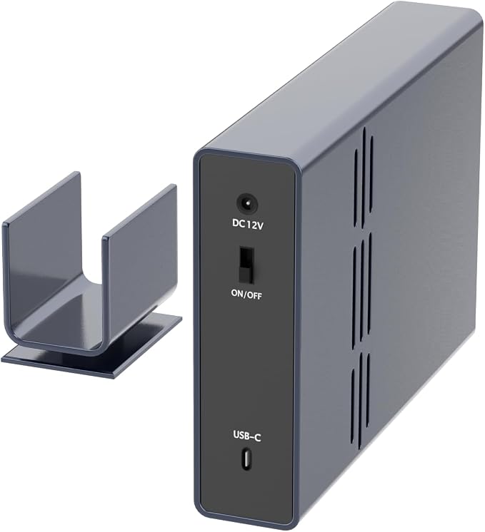 IO CREST 10Gbps Single Bay USB Type-C Enclosure - Image 5