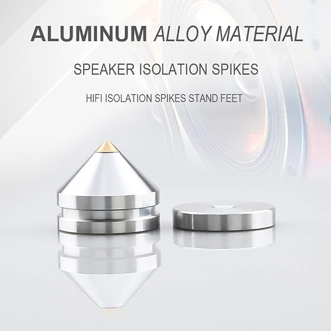 4Pcs Speaker Spikes Floor Protectors Shockproof Speaker Isolation Spikes - Image 2