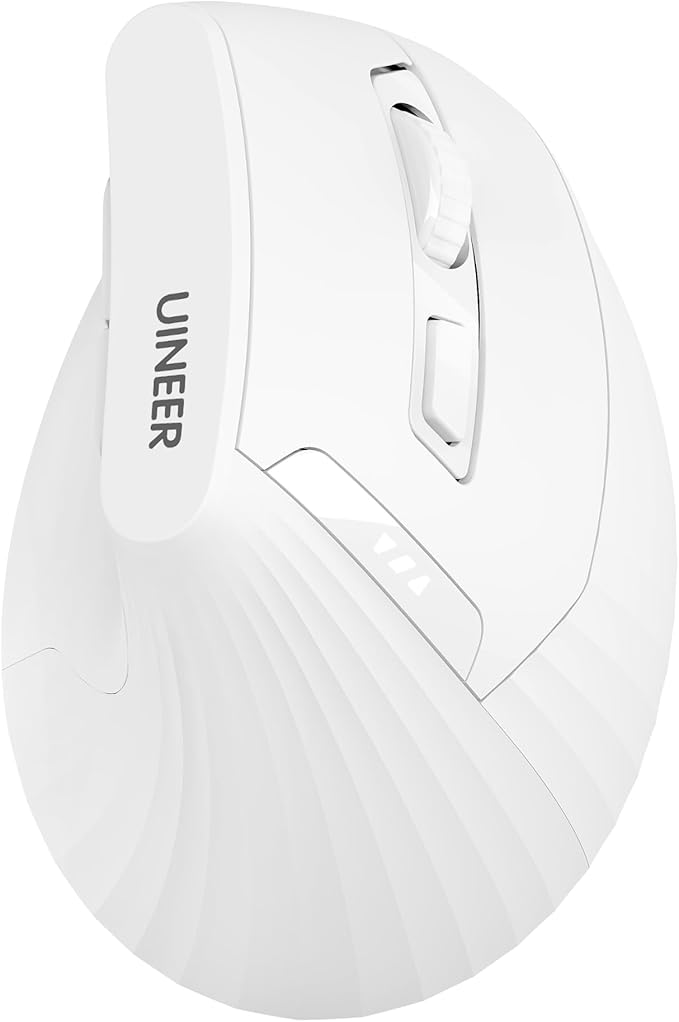 Vertical Wireless Mouse, Rechargeable Mouse by UINEER