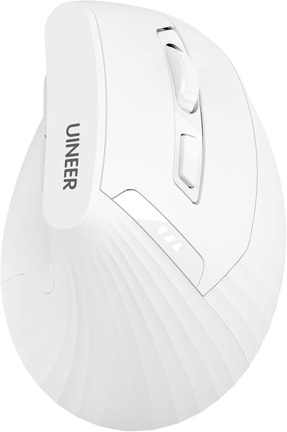 Vertical Wireless Mouse, Rechargeable Mouse by UINEER