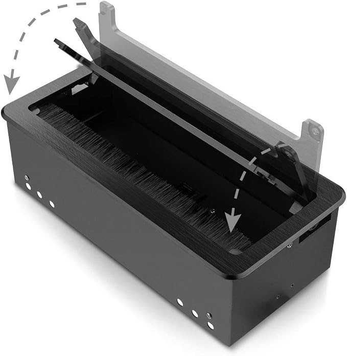 ZESHAN Cable Cubby Conference Table Power Box - Image 5
