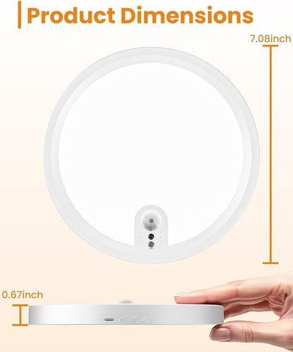 Wireless Motion Sensor Ceiling Light, 7 Inch - Image 7