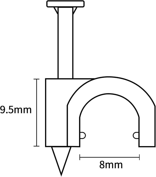 Cable Clips, Wire Wall Clips - Image 2