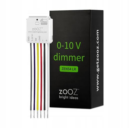Zooz 700 Series Z-Wave Plus 0-10 V Dimmer ZEN54 | Z-Wave Hub Required by ZOOZ
