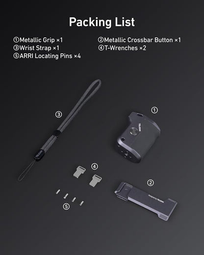 TELESIN Street Grip Kit For Hero 9-13 | Without Metal Rabbit Cage | Camera Grip - Image 2