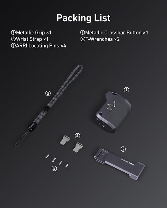 TELESIN Street Grip Kit For Hero 9-13 | Without Metal Rabbit Cage | Camera Grip - Image 2