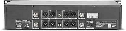 WENWEN Wireless Microphone System UHF 8 Channel 8 Lavalier Bodypacks 8 Lapel - Image 4