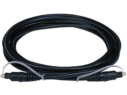 Monoprice S/PDIF Digital Optical Audio Cable, 10ft Black by Monoprice
