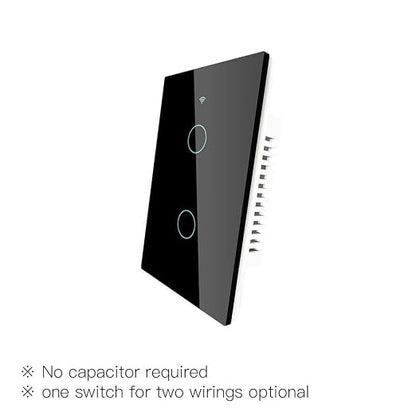 MOES ZigBee Smart Touch Wall Light Switch, Requires Tuya ZigBee Hub, No Neutral - Image 9