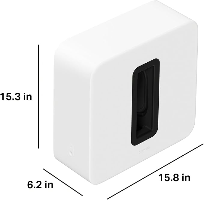 Sonos Sub 4 - Wireless Subwoofer - White - Image 4