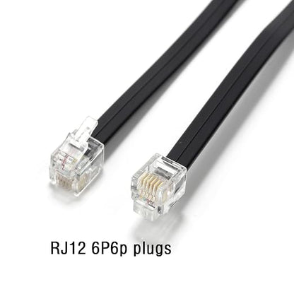RJ12 Cable Phone Cord RJ12 6P6C Male to Male Straight Wired - Image 6