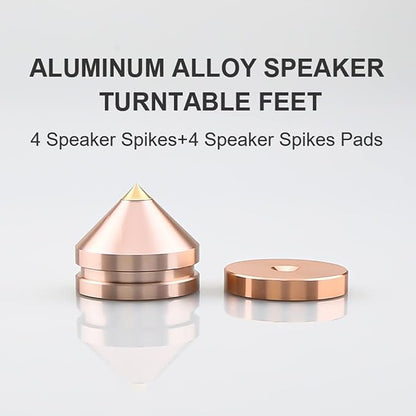4Pcs Speaker Spikes Floor Protectors Shockproof Speaker Isolation Spikes - Image 4