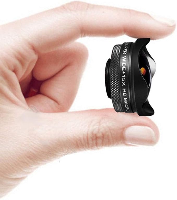 Andoer 4K Smartphone Camera Lens 0.45X Wide Angle 15X Macro Phone Lens - Image 8