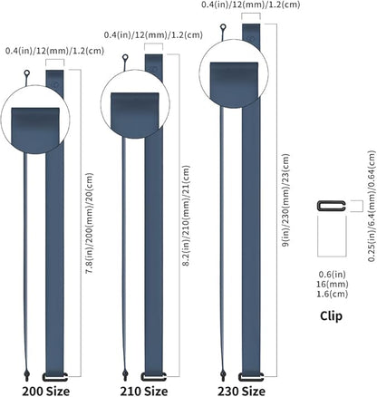 C-Shaped Clip Finger Phone Grip, Sinjimoru Silicone Cell Phone Strap - Image 6