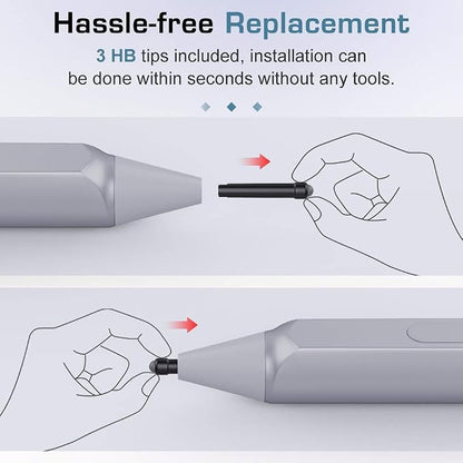 MoKo Pen Tips for Surface Pen, Original Surface Pen Tips Replacement Kit fit - Image 6