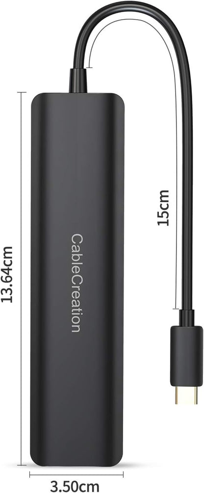 USB C Hub with Ethernet, CableCreation 7 in 1 4k@60Hz HDMI USB C Multiport - Image 8